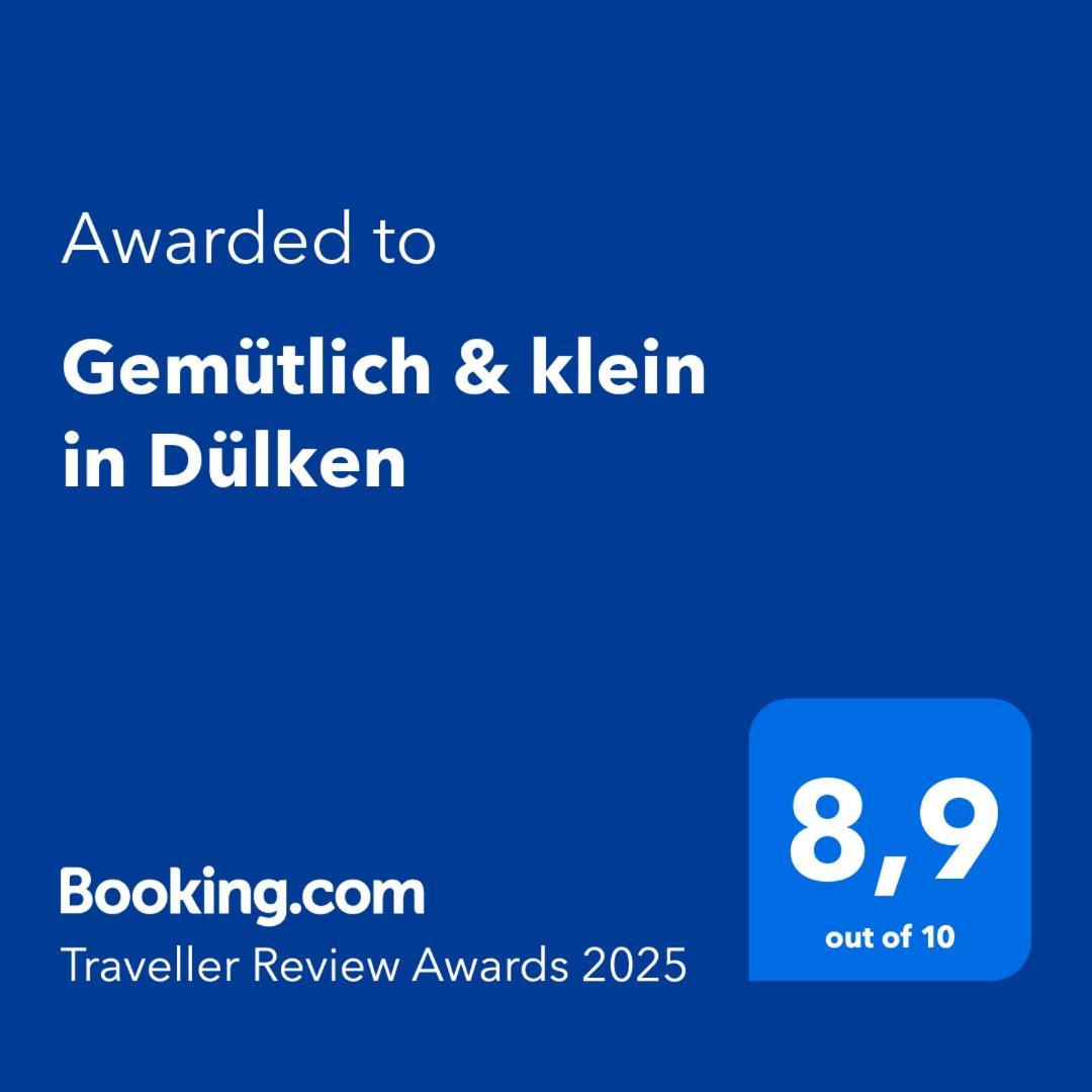 Apartamento Gemuetlich & Klein In Duelken Viersen Exterior foto